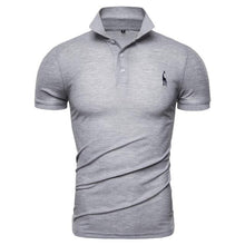 Load image into Gallery viewer, New Man Polo Shirt Mens Casual Deer Embroidery Cotton Polo shirt
